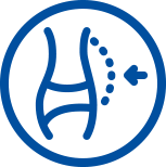 abdominal swelling icon