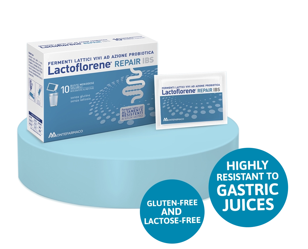 Lactoflorene Repair IBS – soluble single-dose sachets