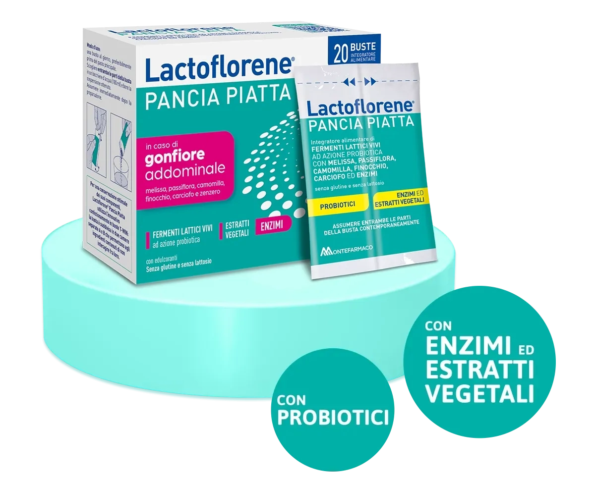 Lactoflorene® PANCIA PIATTA bustine